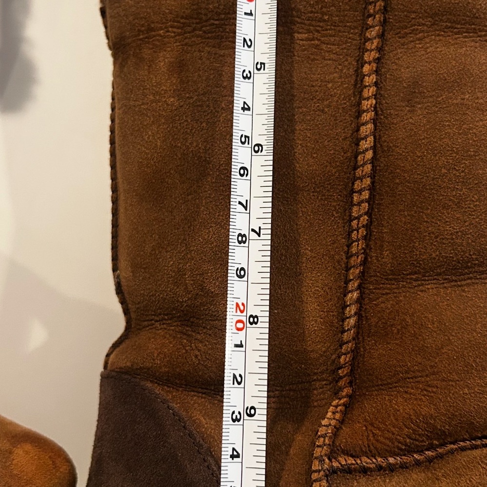 Brown Shearling Boots - Picture 9 of 11